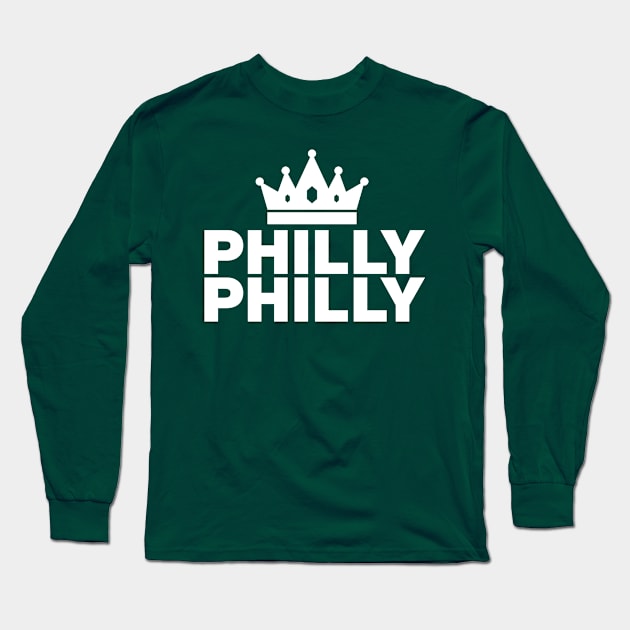 Philly Philly Philadelphia Long Sleeve T-Shirt by fishbiscuit